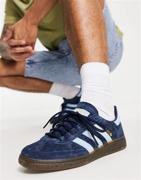 adidas handball spezial blauw|adidas handball spezial navy blue.